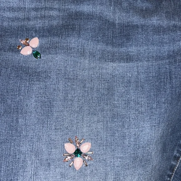 Chico’s So Slimming Girlfriend Slim Leg Ankle Sz 12P Cotton, Spandex Blend $98 - Picture 4 of 16